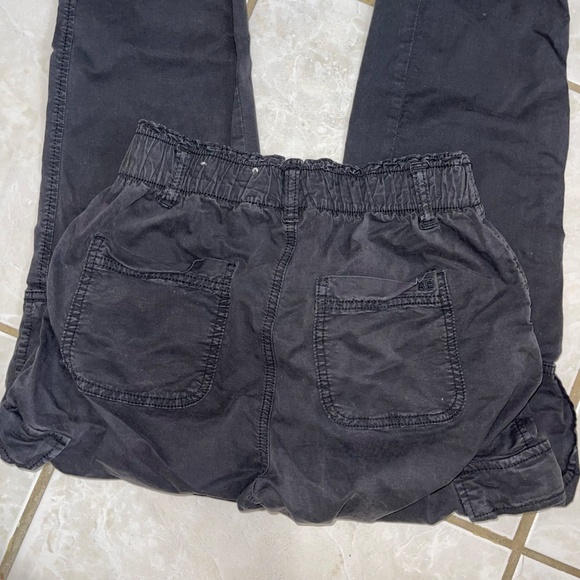 252. American Eagle Black Jogger Pants Size 0 - Picture 4 of 4